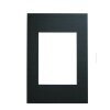 Passepartout smussato - 15x20 cm - nero