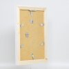 Cornice in legno massello effetto 2240 bianco 25x80 cm vetro antiriflesso