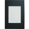 Passepartout smussato - 20x30 cm - nero