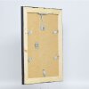 Cornice in legno massiccio effetto 2240 nero 25x80 cm Vetro acrilico