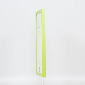 Telaio in legno Top Cube 25x80 cm vetro museale verde