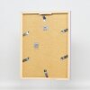 Cornice in legno Top Cube 25x80 cm vetro museale lilla