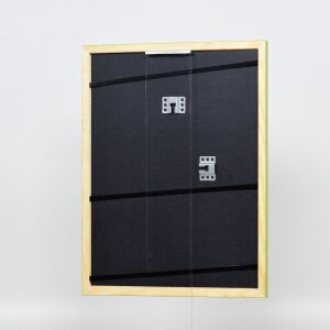 Effetto cornice in legno Profilo 89 verde 25x80 cm Vetro Museo