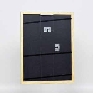 Effetto cornice in legno Profilo 89 verde 25x80 cm Vetro Museo