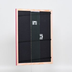 Effetto cornice in legno Profilo 89 viola 25x80 cm Vetro museo