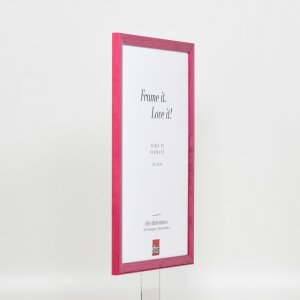 Effetto cornice in legno Profilo 89 viola 25x80 cm Vetro museo