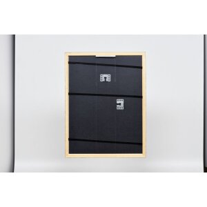 Telaio in legno effetto profilo 38 marrone 27x48 cm vetro acrilico
