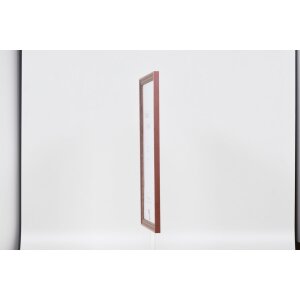 Telaio in legno effetto profilo 38 marrone 27x48 cm vetro acrilico