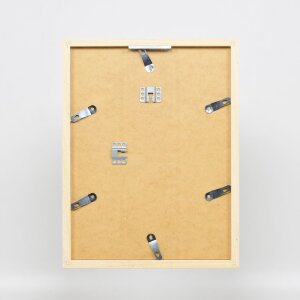 Struttura in legno Top Cube 27x48 cm vetro antiriflesso bianco
