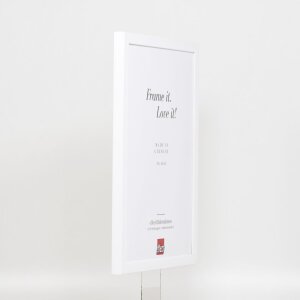 Struttura in legno Top Cube 27x48 cm vetro antiriflesso bianco