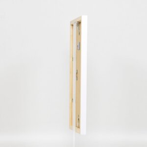 Struttura in legno Top Cube 27x48 cm vetro antiriflesso bianco