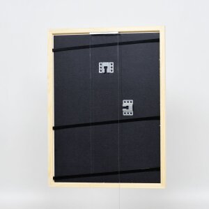 Telaio effetto legno profilo 89 bianco 27x48 cm vetro acrilico