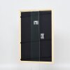 Telaio effetto legno profilo 89 bianco 27x48 cm vetro acrilico