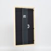 Telaio effetto legno profilo 89 bianco 27x48 cm vetro acrilico