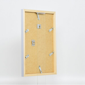 Struttura in legno Top Cube 27x48 cm vetro antiriflesso argento