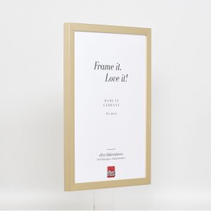 Struttura in legno Top Cube 27x48 cm vetro antiriflesso oro