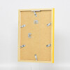Struttura in legno Top Cube 27x48 cm vetro acrilico giallo