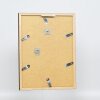 Telaio effetto legno profilo 33 wengé 27x48 cm vetro antiriflesso
