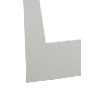 Passepartout smussato - 24x30 cm - crema