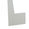 Passepartout smussato - 24x30 cm - crema