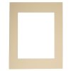 Passepartout smussato - 24x30 cm - crema