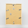 Cornice in legno Top Cube 27x48 cm vetro museale viola