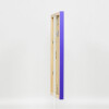 Cornice in legno Top Cube 27x48 cm vetro museale viola
