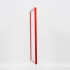 Cornice in legno effetto profilo 89 rosso 27x48 cm vetro museo