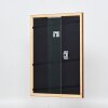 Effetto cornice in legno Profilo 89 marrone scuro 27x48 cm Vetro Museo