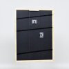 Cornice in legno effetto profilo 32 blu 27x48 cm vetro museo