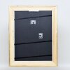 Cornice in legno effetto profilo 95 oro 27x48 cm vetro normale