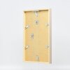 Cornice in legno effetto profilo 35 marrone chiaro 28x35 cm vetro antiriflesso