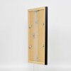 Telaio in legno effetto Top N nero 28x35 cm vetro normale