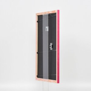 Cornice in legno effetto profilo 89 viola 28x35 cm vetro acrilico
