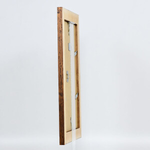 Cornice in legno effetto 2400 marrone 28x35 cm vetro acrilico
