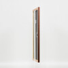 Cornice in legno effetto profilo 2210 marrone scuro 28x35 cm vetro museale