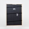 Cornice in legno effetto profilo 23 rosso 28x35 cm vetro museale