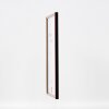 Cornice in legno effetto profilo 23 rosso 28x35 cm vetro museale