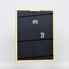 Effetto cornice in legno Profilo 89 verde 28x35 cm Vetro museo