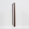 Cornice in legno effetto Top N palissandro 28x35 cm vetro museo