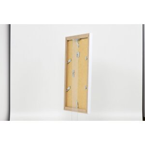 Cornice ad effetto 2319 bianca 28x35 cm in vetro museale