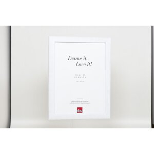 Cornice ad effetto 2319 bianca 28x35 cm in vetro museale