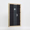 Cornice in legno effetto profilo 2070 vetro museo 28x35 cm oro