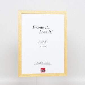 Telaio effetto legno profilo 2210 naturale 29,7x42 cm vetro antiriflesso