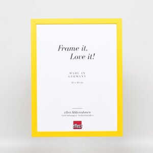 Telaio in legno Top Cube 29,7x42 cm giallo vetro normale