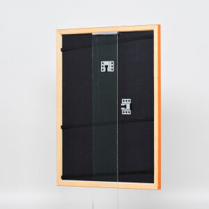 Telaio in legno effetto profilo 89 salmone 29,7x42 cm vetro normale