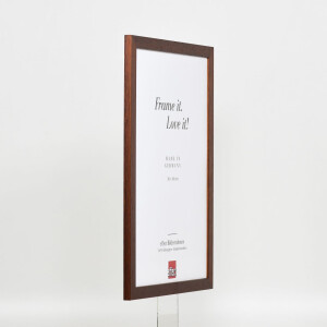 Telaio in legno effetto profilo 2210 marrone scuro 29,7x42 cm vetro acrilico