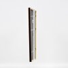 Telaio in legno effetto profilo 23 marrone chiaro 29,7x42 cm vetro antiriflesso