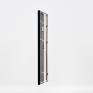 Telaio effetto legno profilo 23 blu 29,7x42 cm vetro antiriflesso