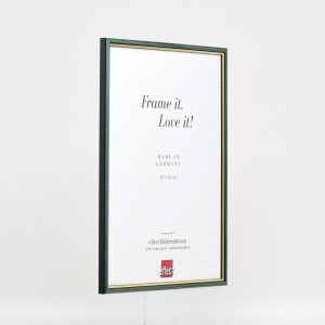 Telaio effetto legno profilo 23 blu 29,7x42 cm vetro antiriflesso
